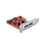DELOCK PCI Express x1 Karte zu 2 x extern USB 5 Gbps TypA BU (90155) thumbnail