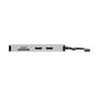 Tripp Lite U442-DOCK8G-GG laptop dock & poortreplicator Bedraad USB 3.2 Gen 1 (3.1 Gen 1) Type-C Zwart, Grijs (U442-DOCK8G-GG) thumbnail