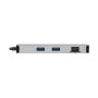 Tripp Lite U442-DOCK8G-GG laptop dock & poortreplicator Bedraad USB 3.2 Gen 1 (3.1 Gen 1) Type-C Zwart, Grijs (U442-DOCK8G-GG) thumbnail