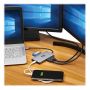 Tripp Lite U442-DOCK8G-GG laptop dock & poortreplicator Bedraad USB 3.2 Gen 1 (3.1 Gen 1) Type-C Zwart, Grijs (U442-DOCK8G-GG) thumbnail