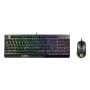 MSI Vigor GK30 COMBO (US) toetsenbord Inclusief muis Gamen USB QWERTY Amerikaans Engels Zwart (S11-04US602-CLA) thumbnail