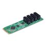 StarTech.com 4-Port M.2 naar SATA Adapter Kaart, M.2 PCIe 3.0 naar SATA HDD/SSD Uitbreidingskaart, ASM1064 Chipset, M.2 NVMe naar 4x HDD/SSD voor Windows/macOS/Linux (4P-SATA-M2-ADAPTER) thumbnail