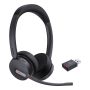 Yealink WH64 Hybrid Dual UC Headset Draadloos Hoofdband Kantoor/callcenter Micro-USB Bluetooth Zwart (1208686) thumbnail