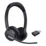 Yealink WH64 Hybrid Dual UC Headset Draadloos Hoofdband Kantoor/callcenter Micro-USB Bluetooth Zwart (1208686) thumbnail