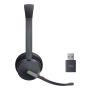 Yealink WH64 Hybrid Dual UC Headset Draadloos Hoofdband Kantoor/callcenter Micro-USB Bluetooth Zwart (1208686) thumbnail