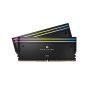 Corsair DDR5  96GB PC 7000 CL40 CORSAIR KIT (2x48GB) DOMIN. T RGB (CMP96GX5M2B7000C40) thumbnail