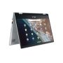 ASUS Chromebook Flip CB1400FKA-EC0184 Intel® Celeron® N N4500 35,6 cm (14") Touchscreen Full HD 8 GB LPDDR4x-SDRAM 64 GB eMMC Wi-Fi 6 (802.11ax) ChromeOS Zilver (90NX05A1-M006J0) thumbnail