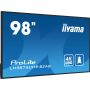 iiyama LH9875UHS-B2AG beeldkrant Digitale signage flatscreen 2,48 m (97.5") LED Wifi 500 cd/m² 4K Ultra HD Zwart Type processor Android 11 24/7 (LH9875UHS-B2AG) thumbnail