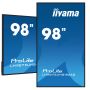 iiyama LH9875UHS-B2AG beeldkrant Digitale signage flatscreen 2,48 m (97.5") LED Wifi 500 cd/m² 4K Ultra HD Zwart Type processor Android 11 24/7 (LH9875UHS-B2AG) thumbnail