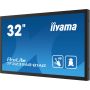 iiyama TF3239AS-B1AG beeldkrant Digitale signage flatscreen 80 cm (31.5") LED 500 cd/m² 2.4K Ultra HD Zwart Touchscreen Type processor Android 24/7 (TF3239AS-B1AG) thumbnail