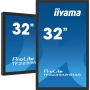 iiyama TF3239AS-B1AG computer monitor 80 cm (31.5") 1920 x 1080 Pixels Full HD LED Touchscreen Zwart (TF3239AS-B1AG) thumbnail