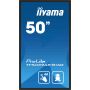 iiyama TF5039AS-B1AG computer monitor 125,7 cm (49.5") 3840 x 2160 Pixels 4K Ultra HD LED Touchscreen Zwart (TF5039AS-B1AG) thumbnail