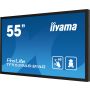 iiyama TF5539AS-B1AG beeldkrant Kiosk-ontwerp 138,7 cm (54.6") LED 435 cd/m² 4K Ultra HD Zwart Touchscreen Type processor Android 11 24/7 (TF5539AS-B1AG) thumbnail