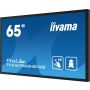 iiyama TF6539AS-B1AG beeldkrant Digitale signage flatscreen 163,8 cm (64.5") LED 500 cd/m² 4K Ultra HD Zwart Touchscreen Type processor Android 24/7 (TF6539AS-B1AG) thumbnail