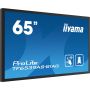 iiyama TF6539AS-B1AG beeldkrant Kiosk-ontwerp 163,8 cm (64.5") LED 435 cd/m² 4K Ultra HD Zwart Touchscreen Type processor Android 11 24/7 (TF6539AS-B1AG) thumbnail