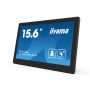 iiyama TW1623AS-B1P beeldkrant Interactief flatscreen 39,6 cm (15.6") Wifi 450 cd/m² Double Full HD Zwart Touchscreen Type processor Android 24/7 (TW1623AS-B1P) thumbnail