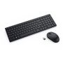 DELL KM555 toetsenbord Inclusief muis Universeel RF-draadloos + Bluetooth QWERTY US International Zwart (KM555-BLK-INT) thumbnail