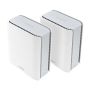 ASUS ZenWiFi BT8 (2-pack) Tri-band (2,4 GHz / 5 GHz / 6 GHz) Wi-Fi 7 (802.11be) Wit 3 Intern (90IG0930-MO3B20) thumbnail