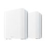 ASUS ZenWiFi BT8 (2-pack) Tri-band (2,4 GHz / 5 GHz / 6 GHz) Wi-Fi 7 (802.11be) Wit 3 Intern (90IG0930-MO3B20) thumbnail