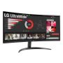LG 34WR50QK-B computer monitor 86,4 cm (34") 3440 x 1440 Pixels Wide Quad HD Zwart (34WR50QK-B.AEU) thumbnail