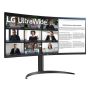 LG 34WR55QK-B computer monitor 86,4 cm (34") 3440 x 1440 Pixels Wide Quad HD Zwart (34WR55QK-B.AEU) thumbnail
