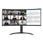 LG 34WR55QK-B computer monitor 86,4 cm (34") 3440 x 1440 Pixels Wide Quad HD Zwart (34WR55QK-B.AEU) thumbnail