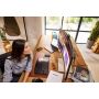 HP Series 7 Pro Serie 7 Pro 34 inch WQHD Conferencing Monitor - 734pm (8K157UT#ABB) thumbnail