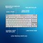 Logitech G915 X LIGHTSPEED TKL Wireless Keyboard White (920-012734) thumbnail