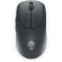 Alienware Pro Wireless Gaming Mouse muis Gamen Ambidextrous RF Wireless + USB Type-C Optisch 26000 DPI (545-BBFP) thumbnail