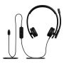 Logitech H570e Headset Bedraad Hoofdband Kantoor/callcenter USB Type-C Zwart (981-001431) thumbnail