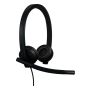 Logitech H570e Headset Bedraad Hoofdband Kantoor/callcenter USB Type-C Zwart (981-001431) thumbnail