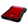 ADATA EX500 HDD-/SSD-behuizing Zwart, Rood 2.5 (AEX500U3-CRD) thumbnail