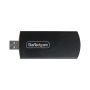 StarTech.com Wi-Fi 6E USB Adapter/Dongle, Voor Desktop/Laptop PC, Wireless NIC met Uitklapbare Antenne, WiFi Adapter Ondersteunt 802.11 b/g/n/ac/ax, 2.4/5/6 GHz Netwerk Compatibel (AX54005A-USB-WIFI-6E) thumbnail