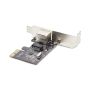 StarTech.com 1-Port Gigabit PCIe Ethernet Adapter Kaart, Low-Profile Netwerkkaart, 10/100/1000Mbps PCI Express NIC, Realtek RTL8111H, Windows en Linux, TAA (ST1000SPEX2LT) thumbnail