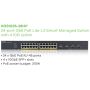 ZyXEL XGS1935-28HP 28 Port Smart Managed PoE Switch 24x Gigabit PoE and 4x 10G SFP+ hybrid mode standalone or NebulaFlex Cloud 3 thumbnail