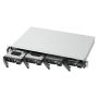 QNAP TS-433eU NAS Rack (1U) Cortex-A Cortex-A55 4 GB 0 TB QNAP Turbo System Zwart (TS-433EU) thumbnail