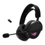 ASUS ROG Pelta Headset Bedraad en draadloos Hoofdband Gamen USB Type-C Bluetooth Zwart (90YH0410-BHUA00) thumbnail