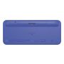 Logitech POP Icon Keys toetsenbord Universeel Bluetooth QWERTY US International Lila, Wit (920-013074) thumbnail