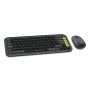 Logitech POP Icon Combo toetsenbord Inclusief muis Universeel Bluetooth QWERTY US International Graniet, Groen (920-013140) thumbnail