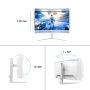 Philips Evnia 5000 32M2C5501/00 computer monitor 80 cm (31.5") 2560 x 1440 Pixels Quad HD LCD Wit (32M2C5501/00) thumbnail