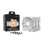 be quiet! LIGHT WINGS LX 120mm PWM High Speed 3-Pack White Computer behuizing Ventilator 12 cm Wit 3 stuk(s) (BL125) thumbnail
