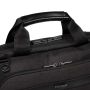 Targus TBT913EU laptoptas 35,6 cm (14") Aktetas Zwart, Grijs (TBT913GL) thumbnail