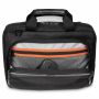 Targus TBT913EU laptoptas 35,6 cm (14") Aktetas Zwart, Grijs (TBT913GL) thumbnail