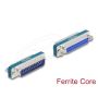 Delock EMI Entstörfilter D-Sub 25 Pin Stecker zu Buchse (66549) thumbnail