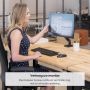 Fellowes Platinum Series enkele monitorarm - Zwart (FELFERGARMPLAT1) thumbnail