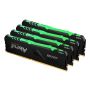 Kingston Technology FURY Beast RGB geheugenmodule 64 GB 4 x 16 GB DDR4 3200 MHz (KF432C16BBAK4/64) thumbnail