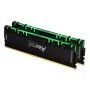 Kingston Technology FURY Renegade RGB geheugenmodule 16 GB 2 x 8 GB DDR4 4266 MHz (KF442C19RBAK2/16) thumbnail