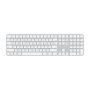 Apple Magic Keyboard met Touch ID en cijferblok wit (MXK73LB/A) thumbnail