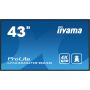 iiyama LH4360UHS-B2AG beeldkrant Digitaal A-kaart 108 cm (42.5") LED Wifi 500 cd/m² 4K Ultra HD Zwart Type processor Android 11 24/7 (LH4360UHS-B2AG) thumbnail