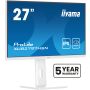 iiyama ProLite XUB2797HSN-W2 computer monitor 68,6 cm (27") 1920 x 1080 Pixels Full HD LED Wit (XUB2797HSN-W2) thumbnail